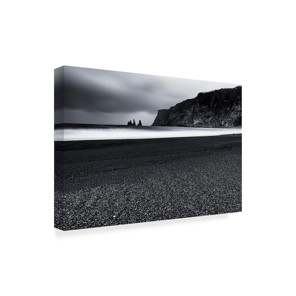 Julien Oncete 'Vik And The Black Sand' Canvas Art,30x47